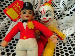 circus master clown b